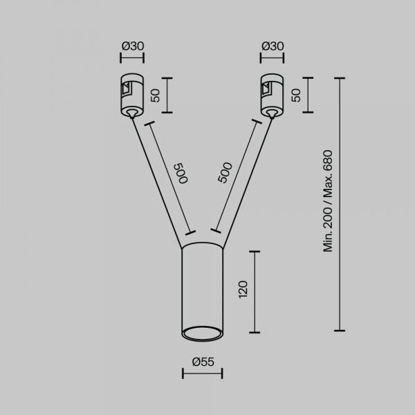 фото Трековый светильник Maytoni Technical Focus Led TR157-1-12W3K-PT, платина
