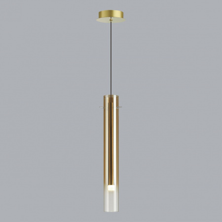 фото Золотой/янтарный/металл/стекло Подвес LED 4W 3000K SHINY PENDANT, арт. 5061/5LB