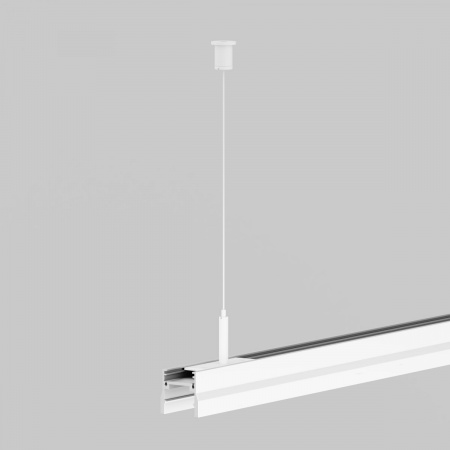 фото Гибкий подвес для уличной трековой системы Elasity IP Maytoni Outdoor O-TR001-PW-H2M, белый