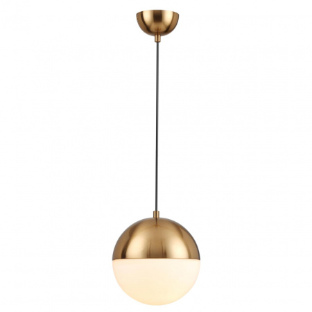 фото Античн.бронза/металл/белый/стекло Подвес E27 1*40W PINGA PENDANT, арт. 4960/1A