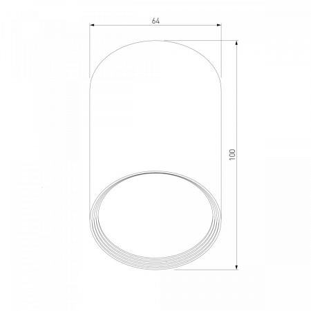 фото Уличный потолочный светильник Light IP65 35128/H белый