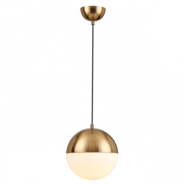 фото Античн.бронза/металл/белый/стекло Подвес E27 1*40W PINGA PENDANT, арт. 4960/1A