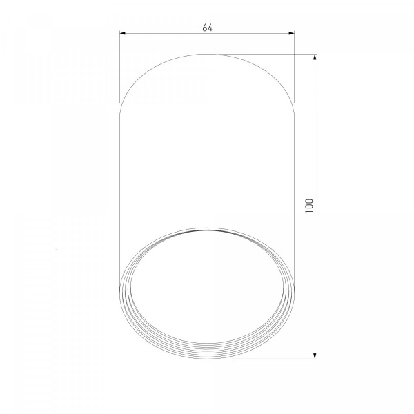 фото Уличный потолочный светильник Light IP65 35128/H белый
