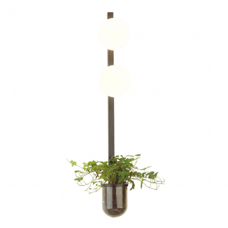 фото Черный/белый Настенный светильник E14 2*40W 220V FLOWER WALLI, арт. 4681/2WA