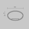 фото Потолочный светильник Maytoni Rim MOD058CL-L50BK, черный