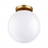 Золотист/металл/белый/акрил Потолочный светильник IP44 E27 LED max 9W BOSCO HIGHTECH, арт. 4248/1C