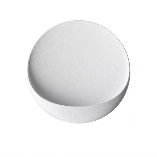 Настенный светильник белый ice crack/акрил IP44 LED 7W 347Лм 3000K CRI > 90 VELA HIGHTECH, арт. 7005/7WL