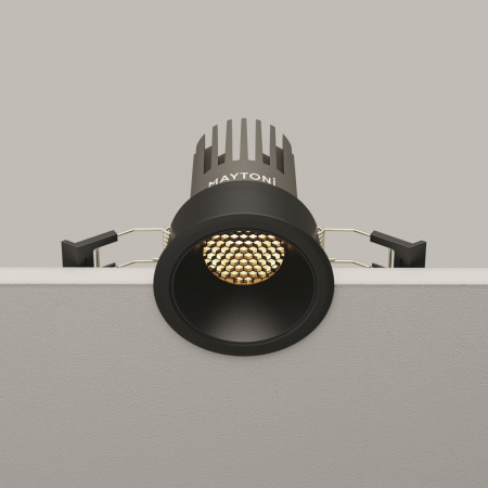 фото Встраиваемый светильник Maytoni Technical Dip DL115-10W-3K-B, черный