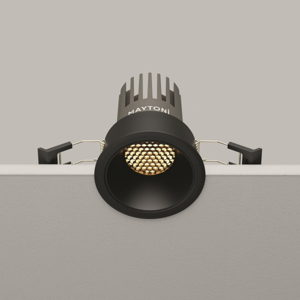 фото Встраиваемый светильник Maytoni Technical Dip DL115-10W-3K-B, черный