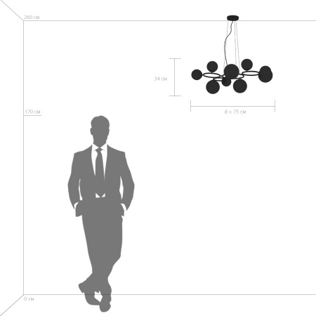 фото Люстра подвесная Globo, латунь Lightstar 815091