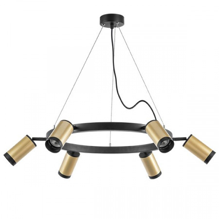 фото Люстра подвесная Rullo, черный Lightstar LR01640637