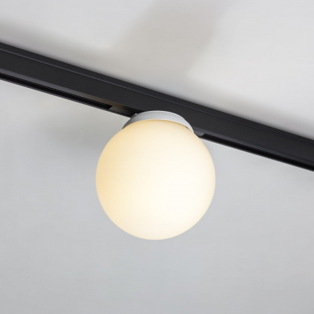 фото Светильник трековый 24V 15W 3000K 360° белый Linea, черный Lightstar 206637