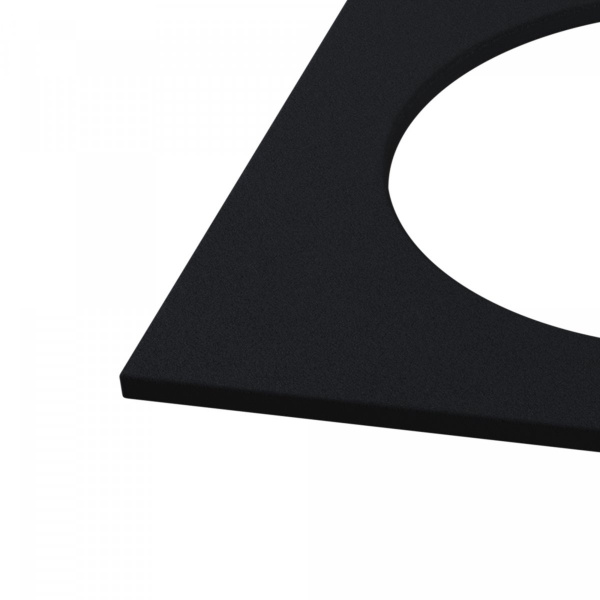 фото Рамка для встраиваемого светильника Maytoni Technical DLA040-02B, черный