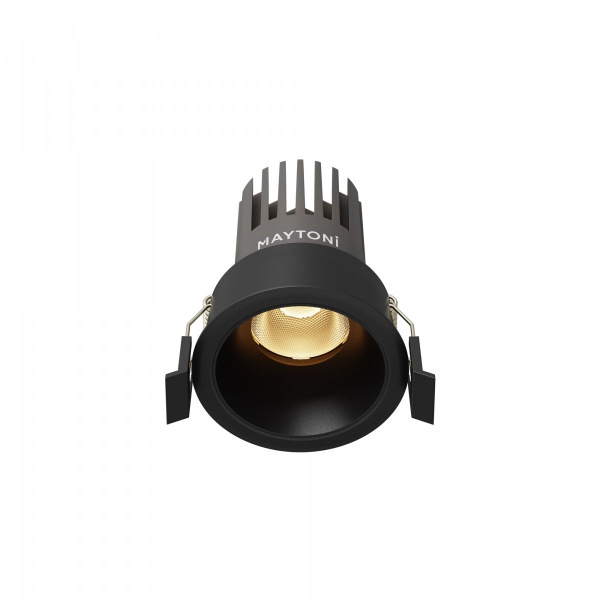 Встраиваемый светильник Maytoni Technical Dip DL123-10W-2.7K-B, черный