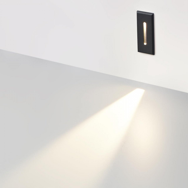 Подсветка для лестниц, черный Odeon Light ESCALA, арт. 7054/3WL