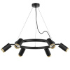 фото Люстра подвесная Rullo, черный Lightstar LR01637640