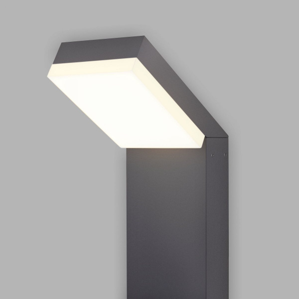 фото Ландшафтный светодиодный светильник серый Sensor IP54 1542 TECHNO LED