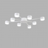 фото Белый, металл Люстра GX53 LED 8*7W 220V TORINA COMFI, арт. 8343/8C