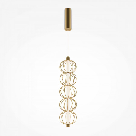 фото Подвесной светильник Maytoni Golden Cage MOD216PL-L10G3K, золото