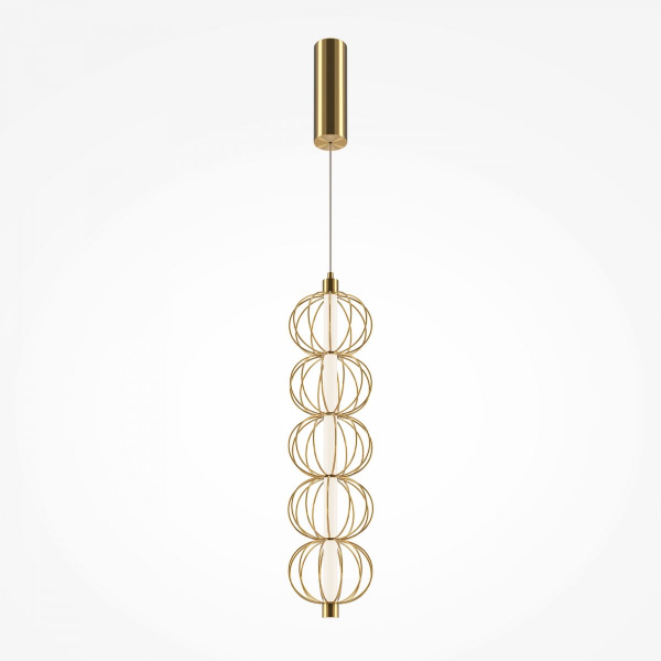 фото Подвесной светильник Maytoni Golden Cage MOD216PL-L10G3K, золото