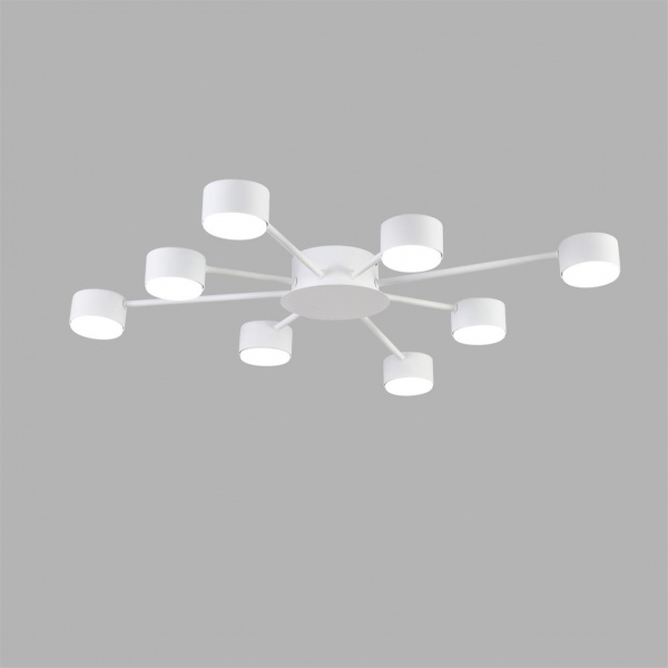 фото Белый, металл Люстра GX53 LED 8*7W 220V TORINA COMFI, арт. 8343/8C