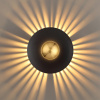 фото Черн/золот/металл Настенный светильник IP20 LED 13W 1520Лм 3000K ADAMAS MIDCENT, арт. 4223/13WL