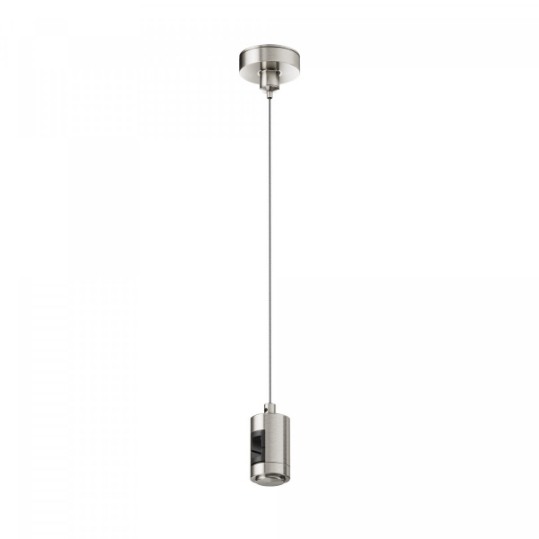 Подвес тросовый Hang одинарный Flarity платина Maytoni Technical TRA157SW-S1-PT