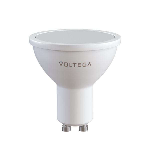Светодиодная лампа MR16 6Вт 4000K GU10 110° диммируемая Voltega 8458