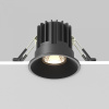 фото Встраиваемый светильник Maytoni Technical Round DL058-7W3K-B, черный