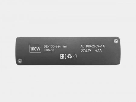 фото Блок питания SWG Slim Evolution, 100Вт, 24В, IP20, 3 года гарантия, SE-100-24-mini