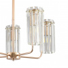 фото Золото/прозрачный, металл/хрусталь Люстра подвесная E14 5*40W 220V FAVLA CLASSI, арт. 8347/5
