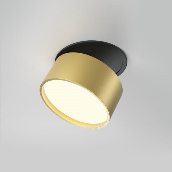 фото Встраиваемый светильник Maytoni Technical Onda DL024-12W3K-BMG, черный