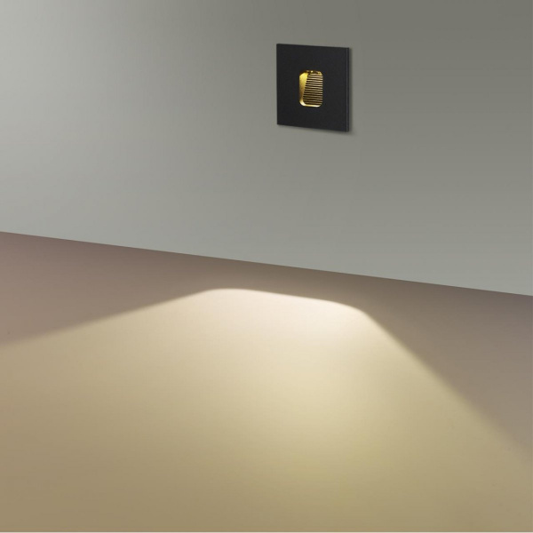 фото Подсветка для лестниц, черный Odeon Light VITTY, арт. 6650/1WL3