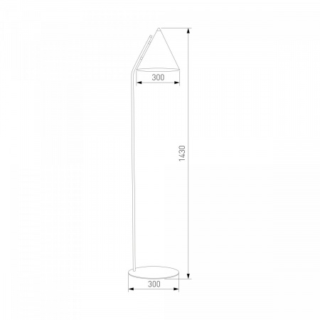 фото Торшер 16010 Cono