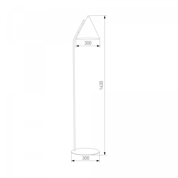 фото Торшер 16010 Cono