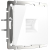 фото Розетка Ethernet RJ-45 cat. 6A экранированная (белый) W5120101