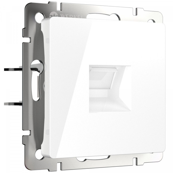 фото Розетка Ethernet RJ-45 cat. 6A экранированная (белый) W5120101