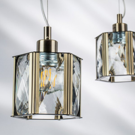 фото Подвес Limpio, бронза Lightstar 722013