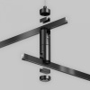 фото Подвес тросовый Hang двойной Flarity черный Maytoni Technical TRA157SW-D1-B
