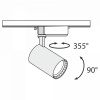фото Трековый светильник Maytoni Technical Vuoro TR003-1-12W3K-W, белый