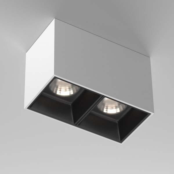 фото Потолочный светильник Maytoni Technical Alfa LED C065CL-02-L12W4K-W, белый