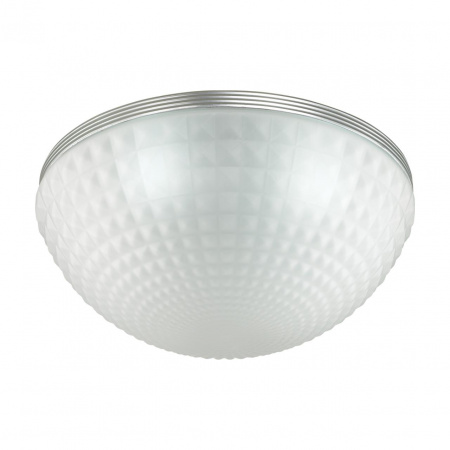 фото Серебритстый/белый/стекло Потолочный светильник E14 4*40W MALAGA MODERN, арт. 4937/4C