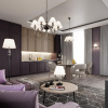 фото Черный матов./серый/молочный металл/керамика/ткань Люстра E14 5*40W SOCHI MODERN, арт. 4896/5