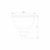 фото Умная лампа G5.3 LED 7W 3300К-6500К CCT+DIM (BLG5318)