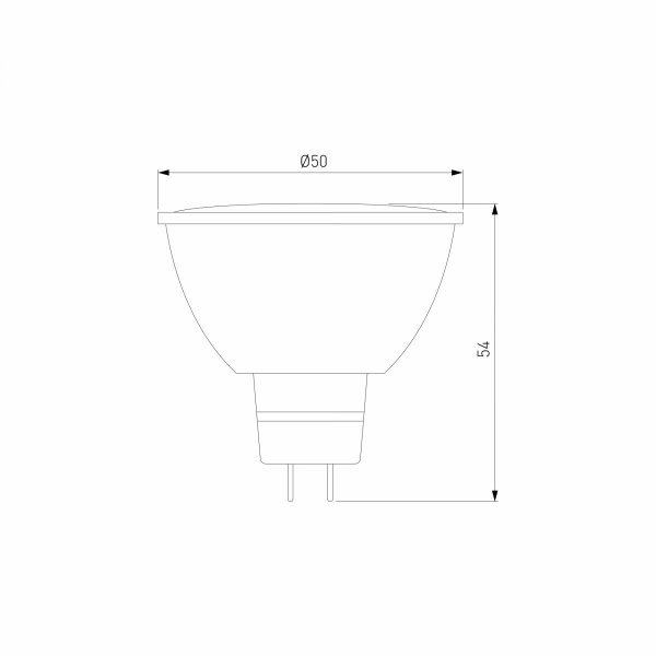 фото Умная лампа G5.3 LED 7W 3300К-6500К CCT+DIM (BLG5318)