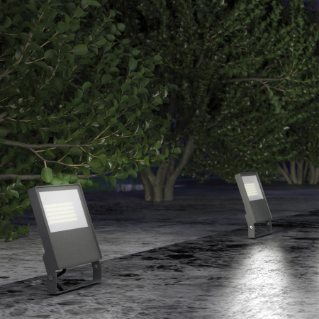 фото Ландшафтный прожектор LED 10Вт 4000К 100-300В IP66 STREET, арт. 358576