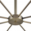 фото Бронза/белый металл/стекло Люстра потолочная Е14 8*40W 220V MAVE COMFI, арт. 8100/8C