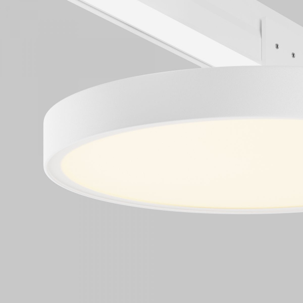 фото Уличный трековый светильник Maytoni Outdoor Zon IP O-TR01-1-F-18WW3K, белый