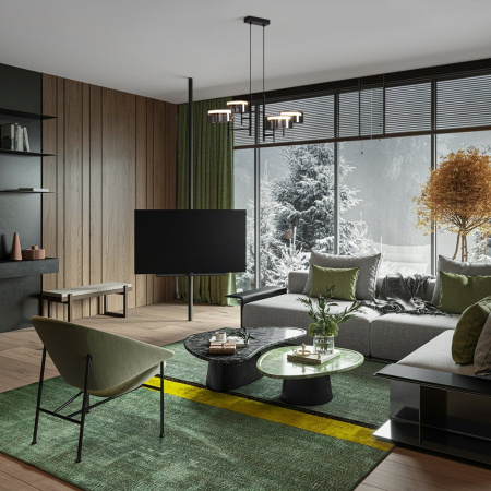 фото Торшер Freya Tower FR5537FL-L7B, черный