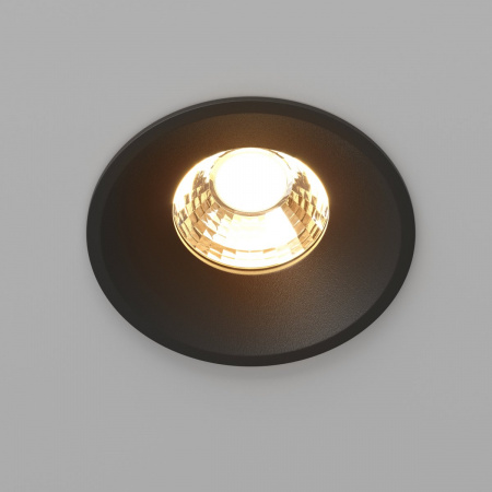 фото Встраиваемый светильник Maytoni Technical Round DL058-12W2.7K-B, черный